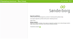 Desktop Screenshot of polweb.sonderborg.dk